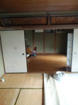 解体前和室